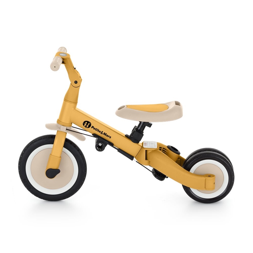 PETITE&MARS - Kinder-Dreirad 5in1 TURBO Intense Ochre