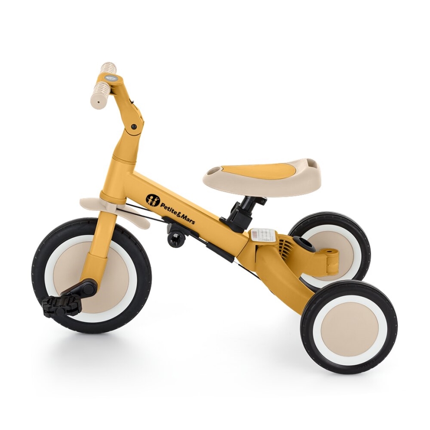 PETITE&MARS - Kinder-Dreirad 5in1 TURBO Intense Ochre