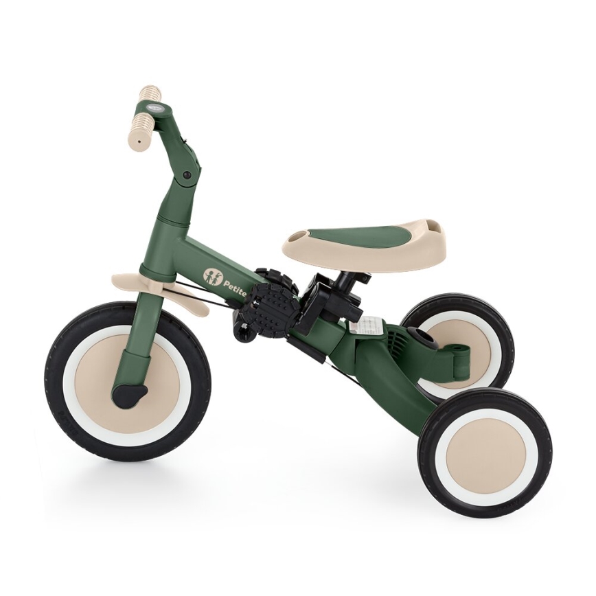 PETITE&MARS - Kinder-Dreirad 5in1 TURBO Misty Green
