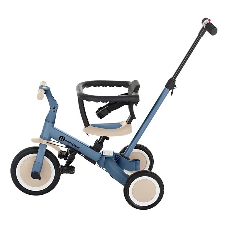 PETITE&MARS - Kinder-Dreirad 5in1 TURBO Ocean Blue