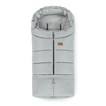 PETITE&MARS - Kinder-Fußsack 3-in-1 JIBOT, hellgrau