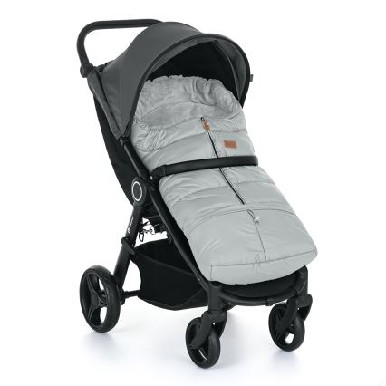 PETITE&MARS - Kinder-Fußsack 3-in-1 JIBOT, hellgrau