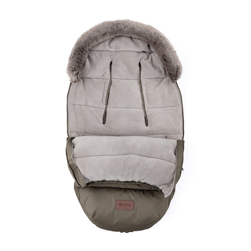 PETITE&MARS - Kinder-Fußsack 4-in-1 COMFY Mocha Mousse