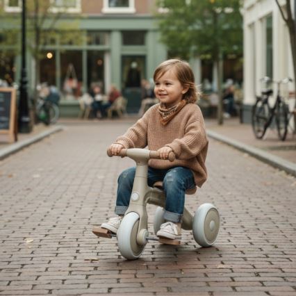 PETITE&MARS - Kinderdreirad 3-in-1 BINGO Elfenbeinweiß