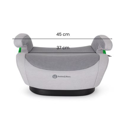 PETITE&MARS - Kindersitzerhöhung OPTIMUS PRO i-Size Air 125-150 cm (22-36 kg) grau