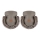 PETITE&MARS - Kinderwagen-Handschuhe FURRY Mocha Mousse