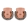 PETITE&MARS - Kinderwagen-Handschuhe FURRY Pastel Peach