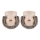 PETITE&MARS - Kinderwagen-Handschuhe FURRY Rosa Petal
