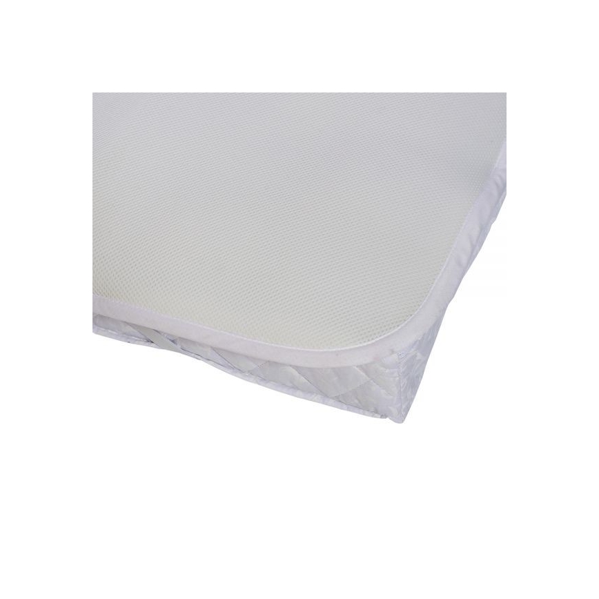 PETITE&MARS - Matratzenschoner AERODRY 120x60 cm atmungsaktiv weiß