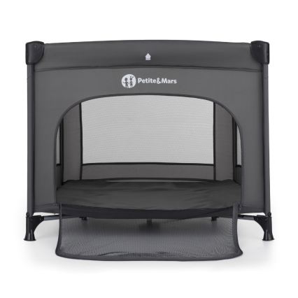 PETITE&MARS - Reise-Laufgitter NOOK Urban Anthrazitgrau