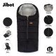 PETITE&MARS - SET Baby-Fußsack 3in1 JIBOT + Handmuffs für Kinderwagen JASIE grau