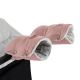 PETITE&MARS - SET Baby-Fußsack 3in1 JIBOT + Handmuffs für Kinderwagen JASIE rosa