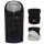 PETITE&MARS - SET Baby-Fußsack 3in1 JIBOT + Handmuffs für Kinderwagen JASIE schwarz