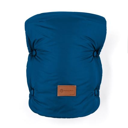 PETITE&MARS - SET Baby-Fußsack 3in1 JIBOT + Kinderwagen-Handschuh blau