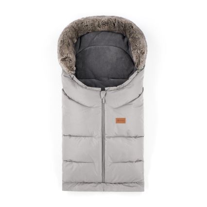 PETITE&MARS - SET Baby-Fußsack 4in1 ARCTIC + Kinderwagen-Handschuhe FURRY Champagne Shower