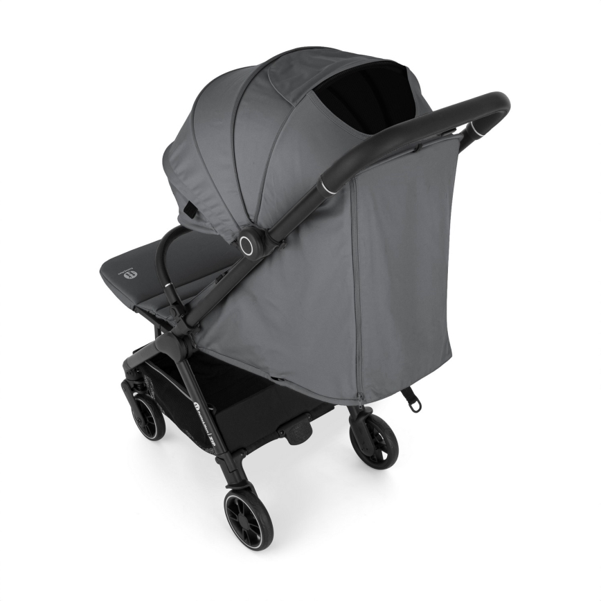 PETITE&MARS - Sport-Kinderwagen ZIP Smoky Anthracite