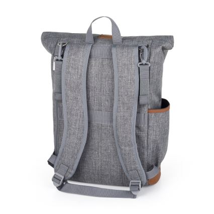 PETITE&MARS - Wickelrucksack für Kinderwagen JACKOB grau