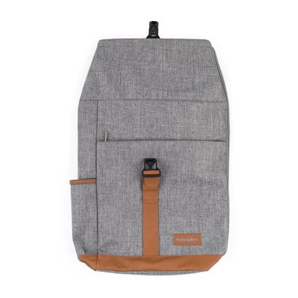 PETITE&MARS - Wickelrucksack für Kinderwagen JACKOB grau
