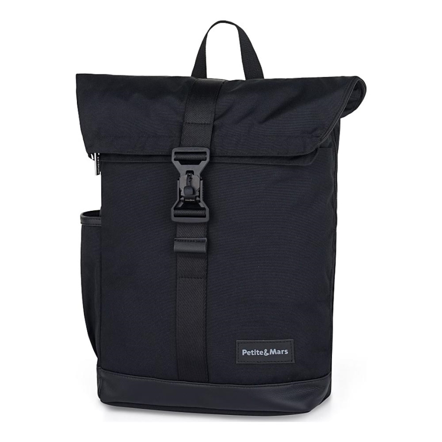 PETITE&MARS - Wickelrucksack für Kinderwagen JACKOB schwarz