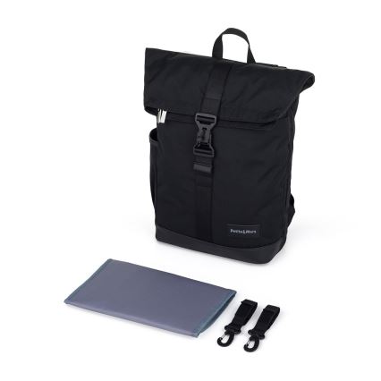 PETITE&MARS - Wickelrucksack für Kinderwagen JACKOB schwarz