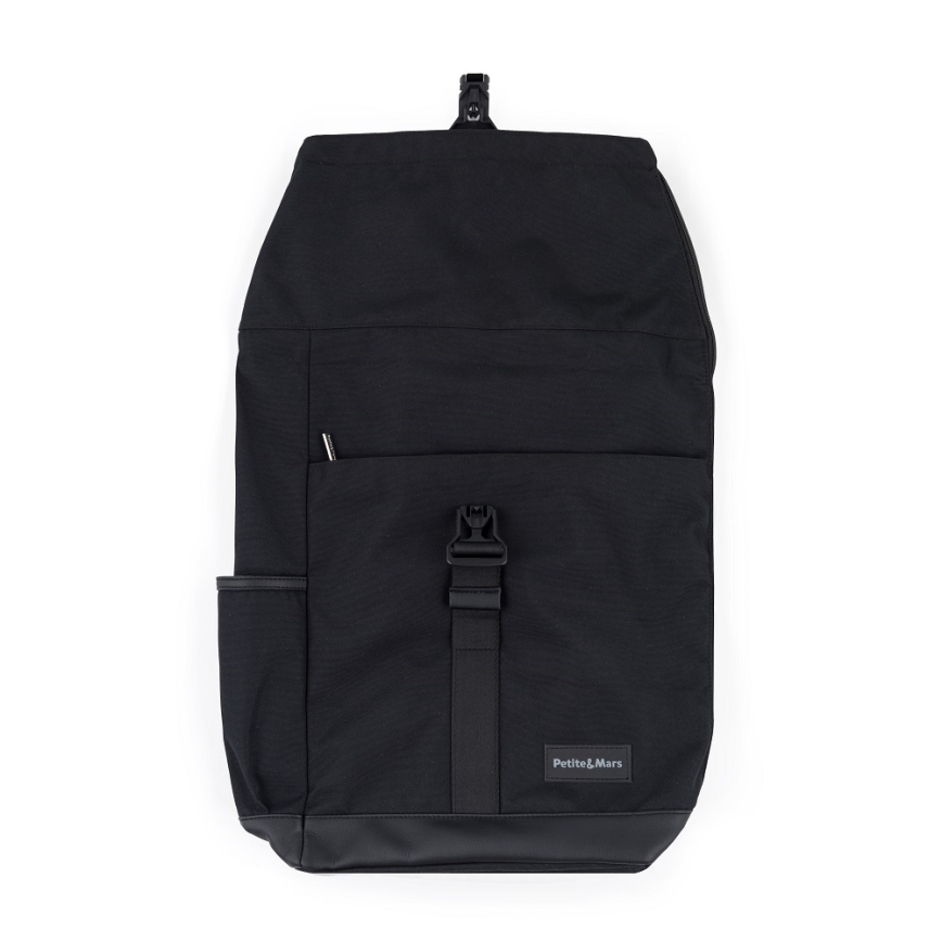 PETITE&MARS - Wickelrucksack für Kinderwagen JACKOB schwarz