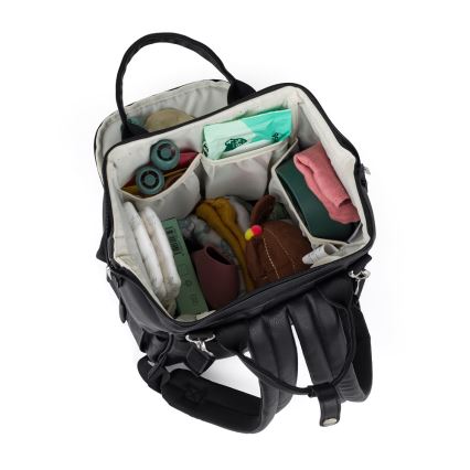 PETITE&MARS - Wickelrucksack für den Kinderwagen JASPER Schwarz