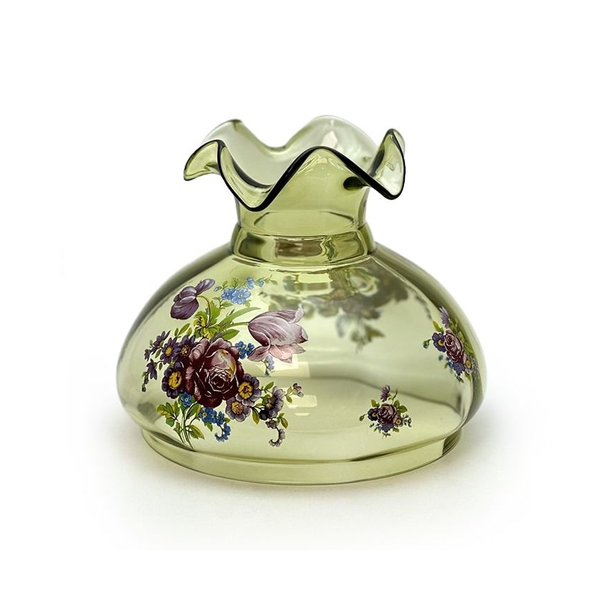 Petroleumlampe JASMÍNA 50 cm Waldgrün