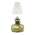 Petroleumlampe JOSEFÍNA 22 cm Waldgrün