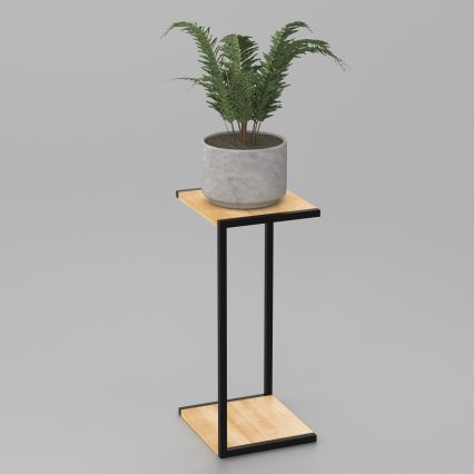 Blumenständer 70x30x34 cm Schwarz