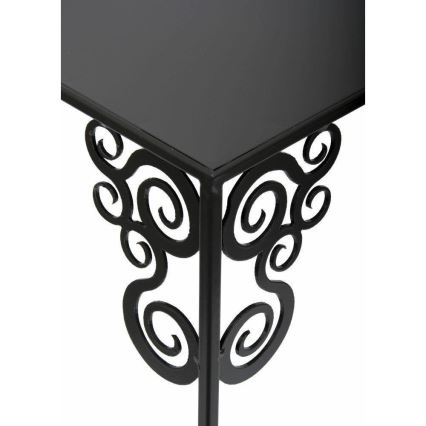 Pflanzenständer 80x24 cm Schwarz