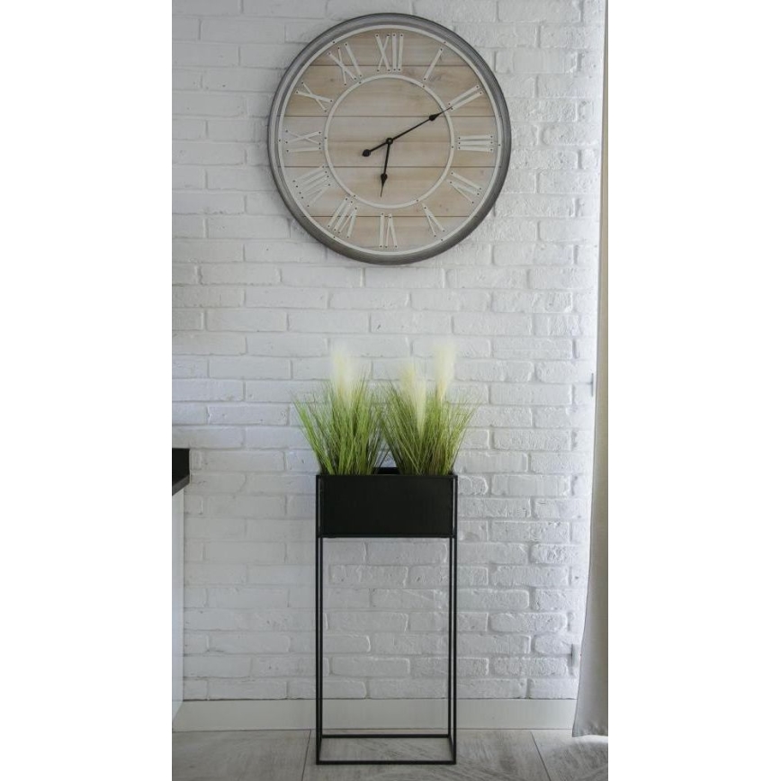 Pflanzenständer 90x44 cm schwarz