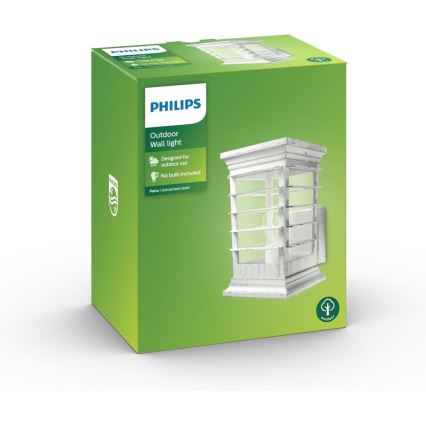 Philips 15280/18/PN - Außenwandbeleuchtung PATIO 1xE27/60W/230V IP44