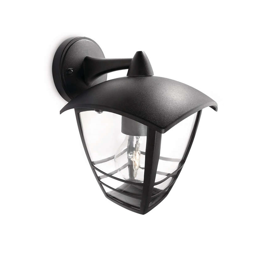 Philips 15381/30/16 - Außenwandleuchte MYGARDEN CREEK 1xE27/60W/230V