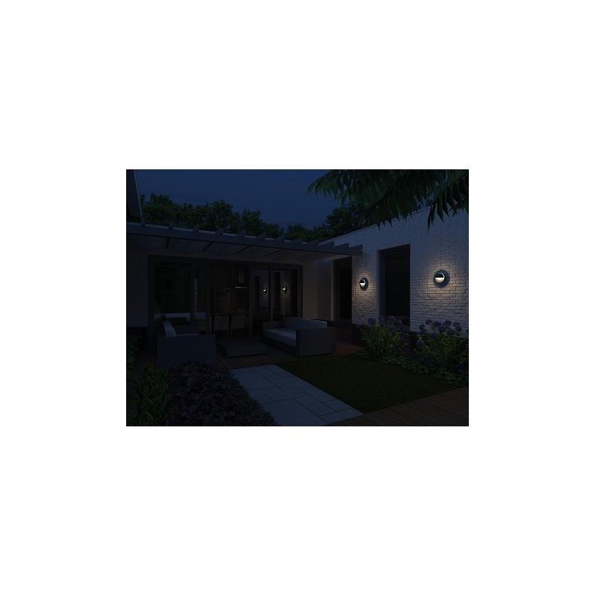 Philips 16245/93/16 - Wandleuchte MYGARDEN JUNE 1xE27/12W/230V