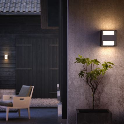 Philips 16459/93/16 - LED Außenleuchte MYGARDEN ARBOUR 2xLED/4,5W/230V