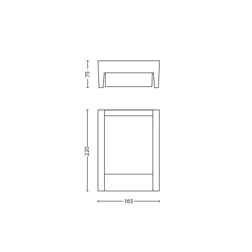 Philips 16460/93/16 - LED Außenleuchte MYGARDEN ARBOUR 1xLED/6W/230V