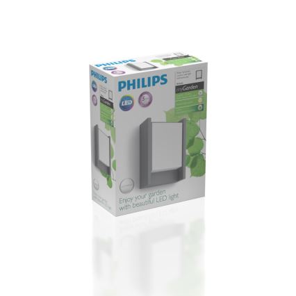 Philips - LED-Outdoor-Wandleuchte LED/6W/230V 2700K IP44