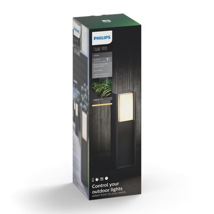 Philips - Dimmbare LED-Außenleuchte Hue TURACO 1xE27/9,5W/230V IP44