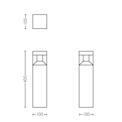 Philips - LED Außenleuchte LED/8W/230V