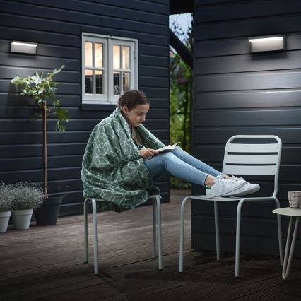 Philips 16483/93/P3 - LED Außenwandleuchte MYGARDEN BUSTAN 2xLED/4,5W
