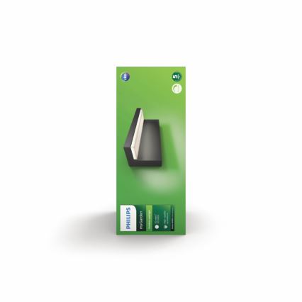 Philips 16483/93/P3 - LED Außenwandleuchte MYGARDEN BUSTAN 2xLED/4,5W