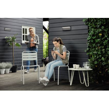 Philips 16483/93/P3 - LED Außenwandleuchte MYGARDEN BUSTAN 2xLED/4,5W