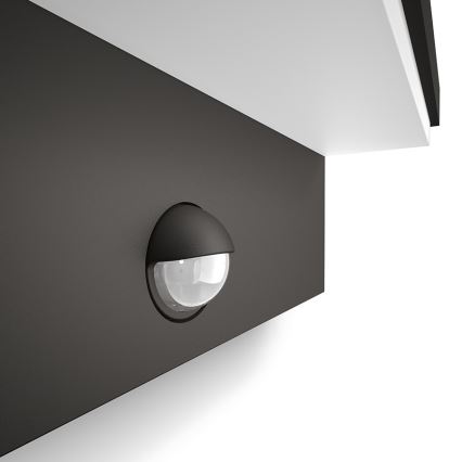 Philips 16484/93/P3 - LED Outdoor leuchte mit Sensor BUSTAN 2xLED/4,5W