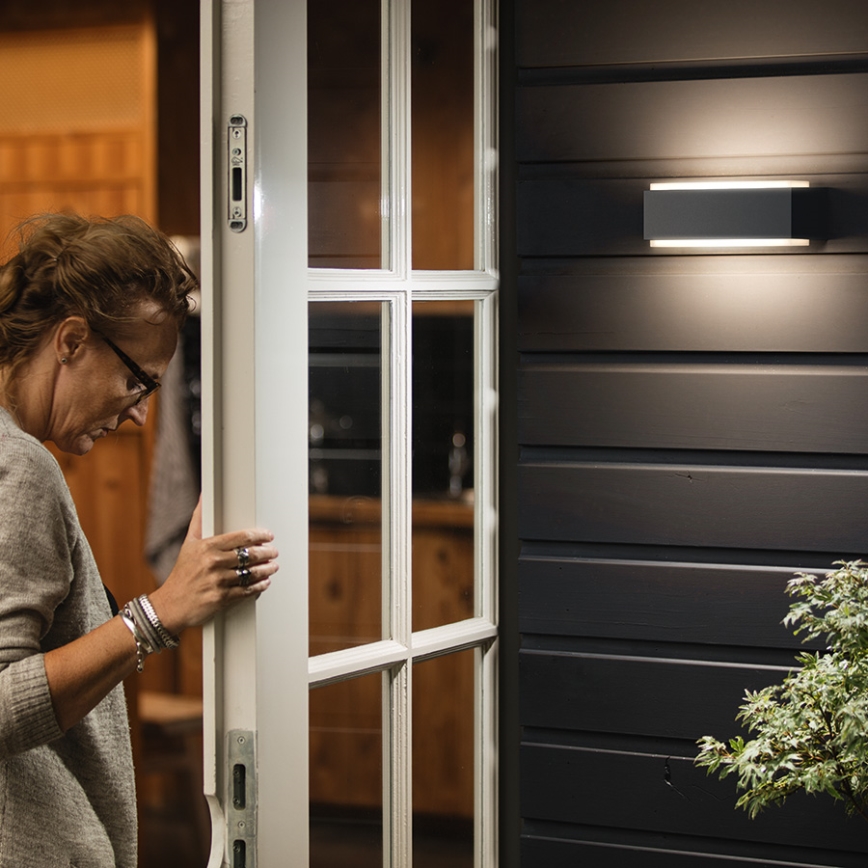 Philips 16487/93/P0 - Outdoor leuchte mit Sensor MYGARDEN STRATOSPHERE 2xLED/4,5W