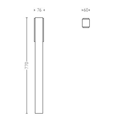 Philips - Außenleuchte 2xLED/4,5W