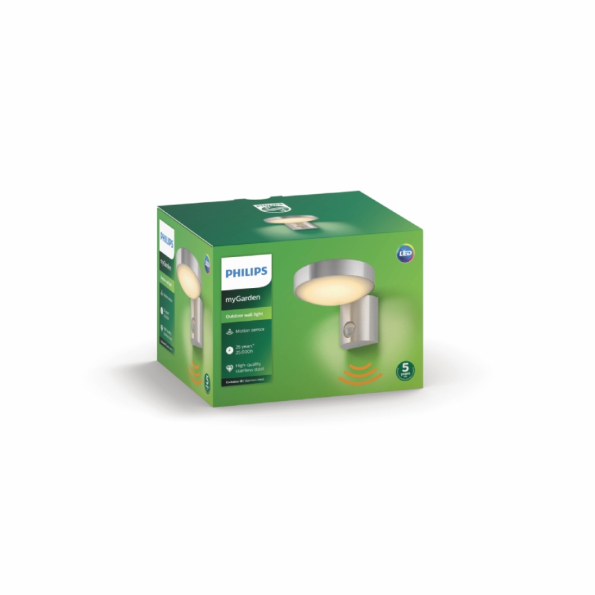Philips 16491/47/P0 - LED Außenwandleuchte MYGARDEN COCKATOO LED/8W
