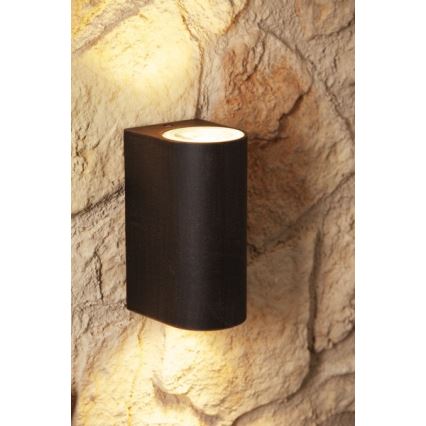Philips 17102/86/16 - Außenwandleuchte MYGARDEN NIGHTINGALE 2xGU10/35W/230V