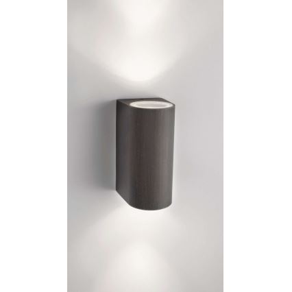 Philips 17102/86/16 - Außenwandleuchte MYGARDEN NIGHTINGALE 2xGU10/35W/230V