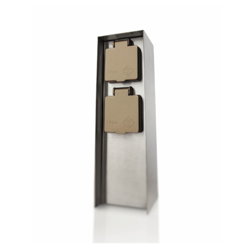 Philips - Steckdosensäule für den Außenbereich 230V IP44