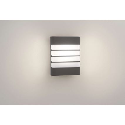 Philips 17273/93/16 - LED Außenbeleuchtung MYGARDEN RACCOON 1xLED/3W/230V